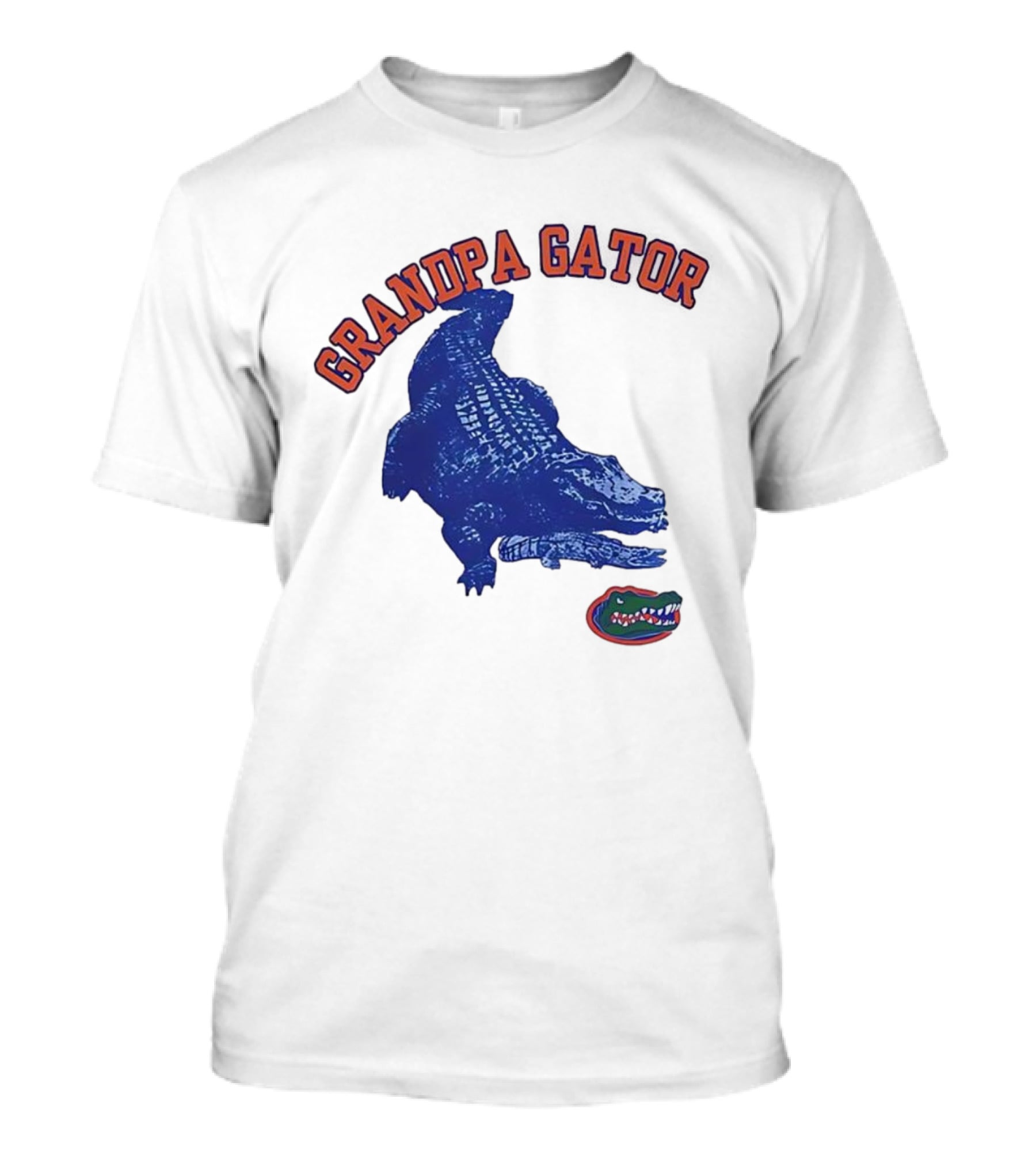 Grandpa Gator Florida Gators Football Fan Gear T-Shirt