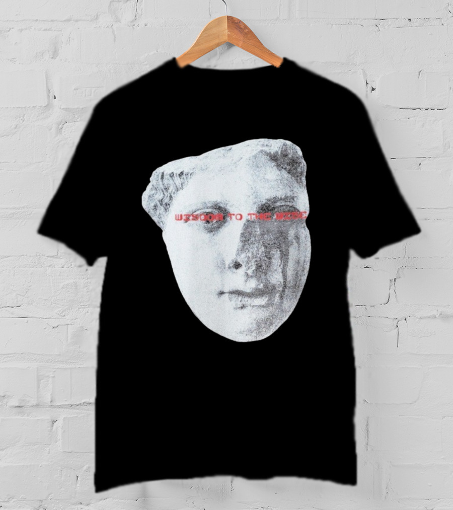 Wisdom To The Wise Classical Statue Art T-Shirt