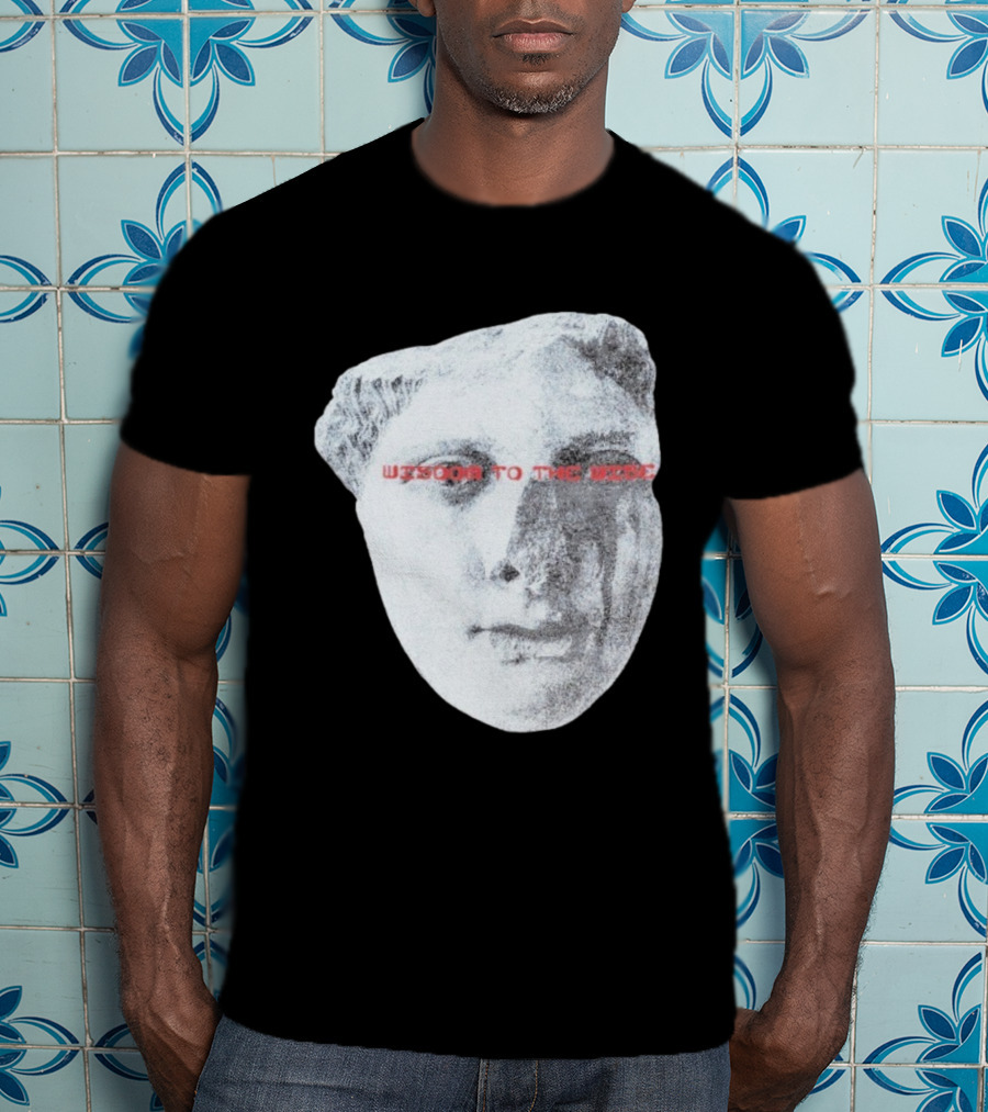 Wisdom To The Wise Classical Statue Art T-Shirt