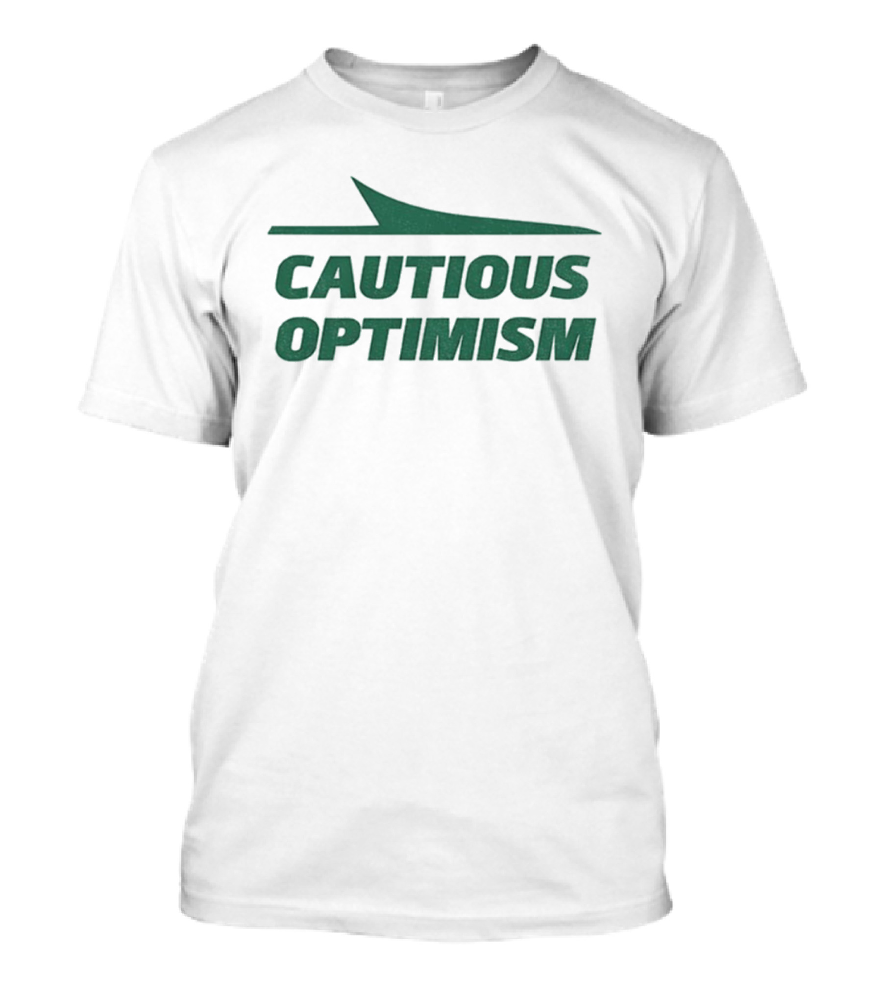 Cautious Optimism New York Jets NFL Football Jets Plane Wing T-Shirt