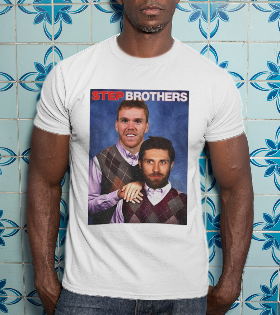 Connor McDavid Leon Draisaitl Step Brothers Funny Meme T-Shirt