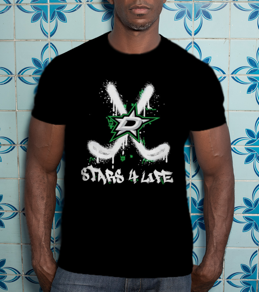 Dallas Stars NHL Stars 4 Life 2025 Hockey Fan Apparel T-Shirt