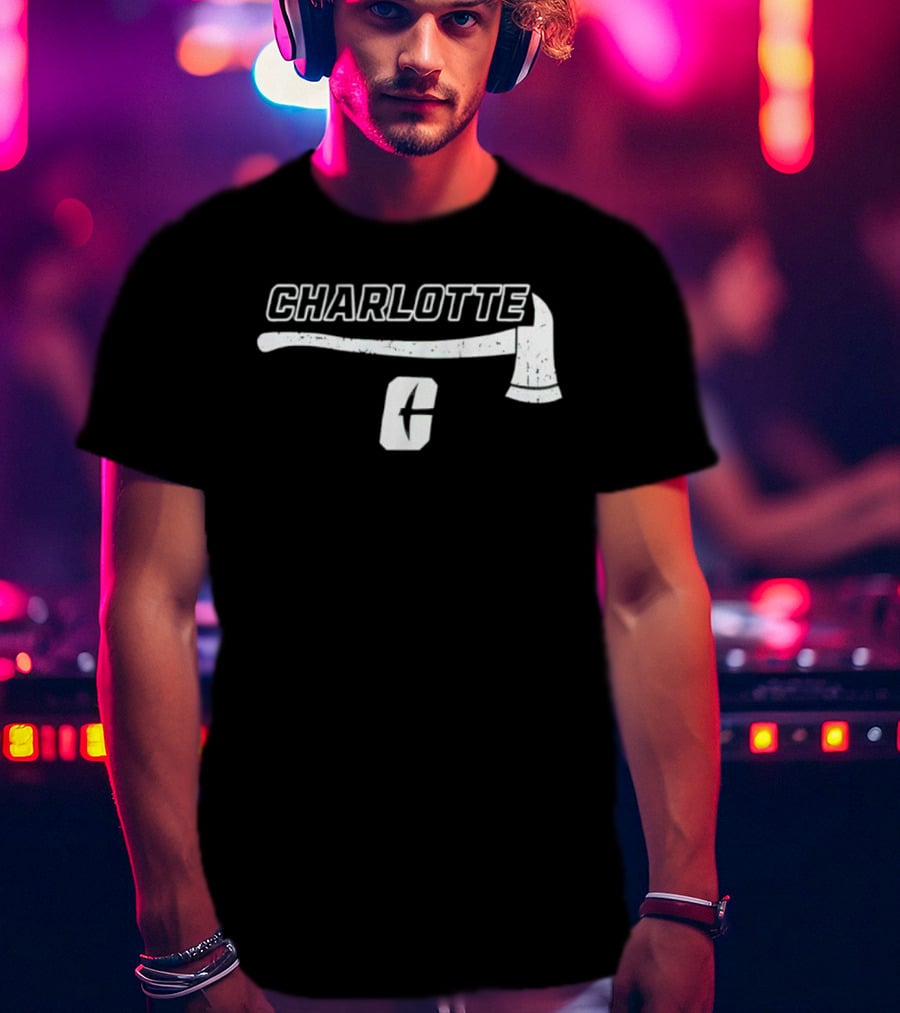 Charlotte 49ers Firefighter Appreciation NCAA Axe C T-Shirt