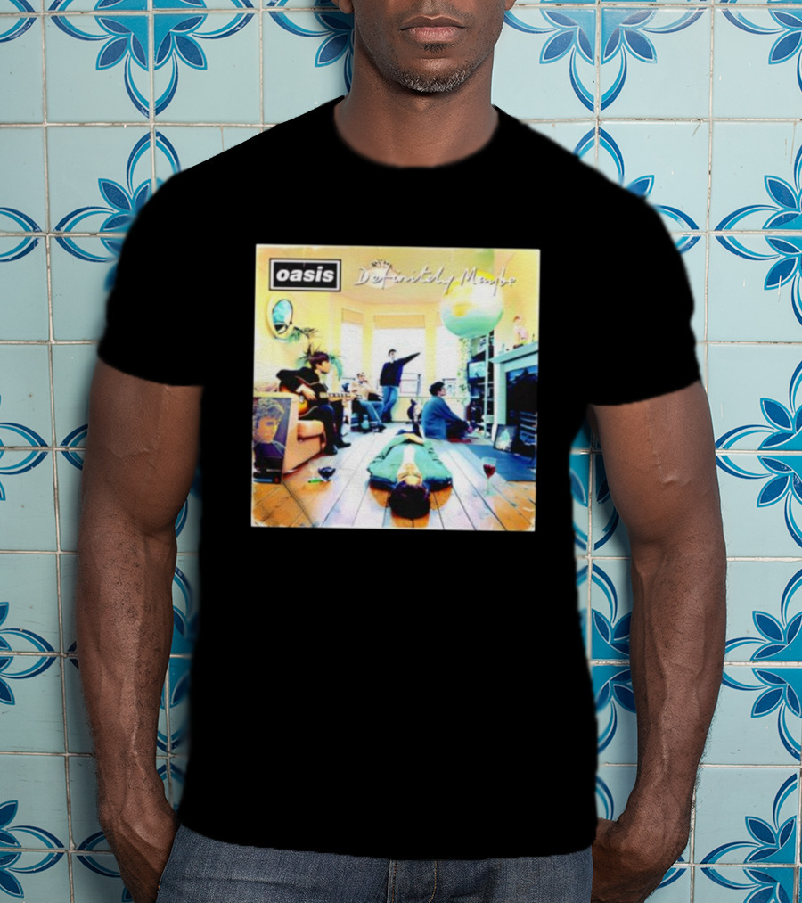 Definitely Maybe Oasis Vintage Album Cover T-Shirt