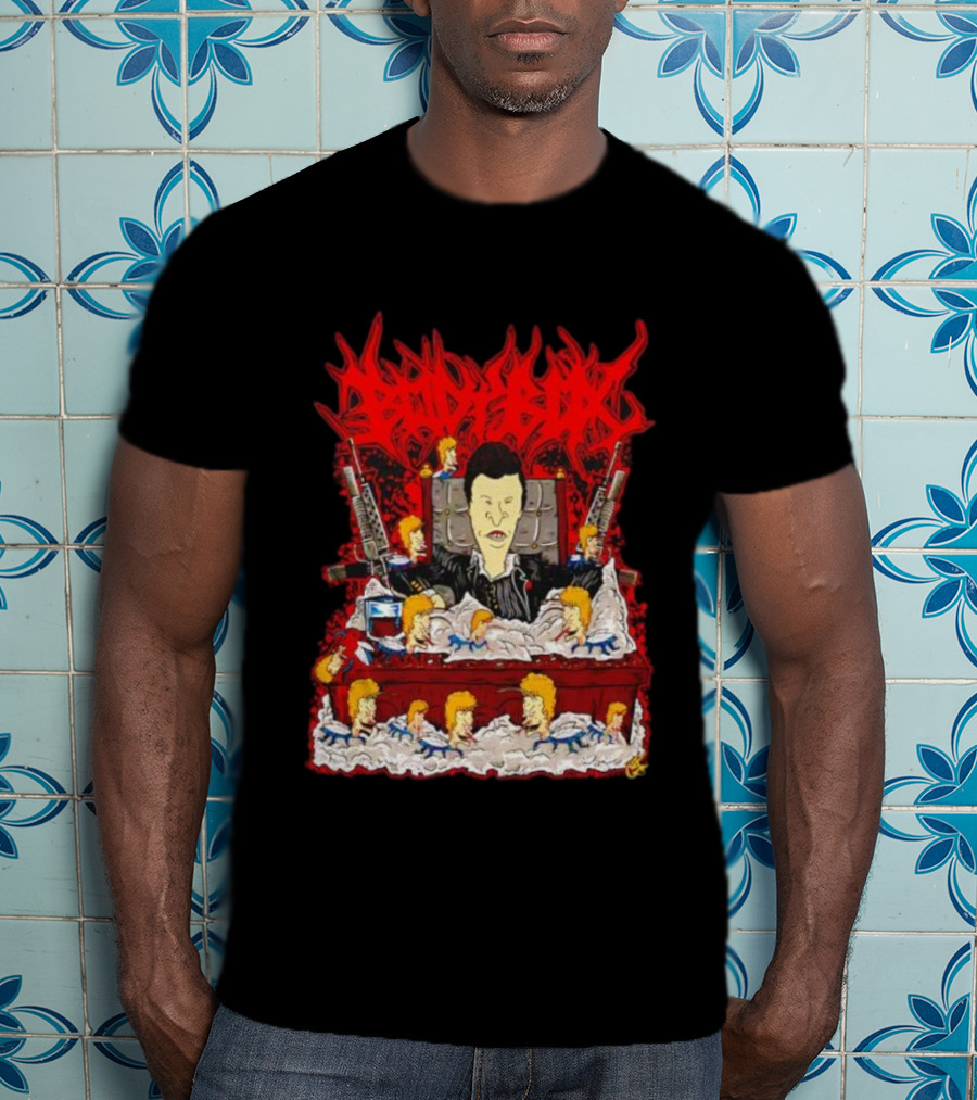 Beavis And Butthead Scoreface Scarface Mashup T-Shirt