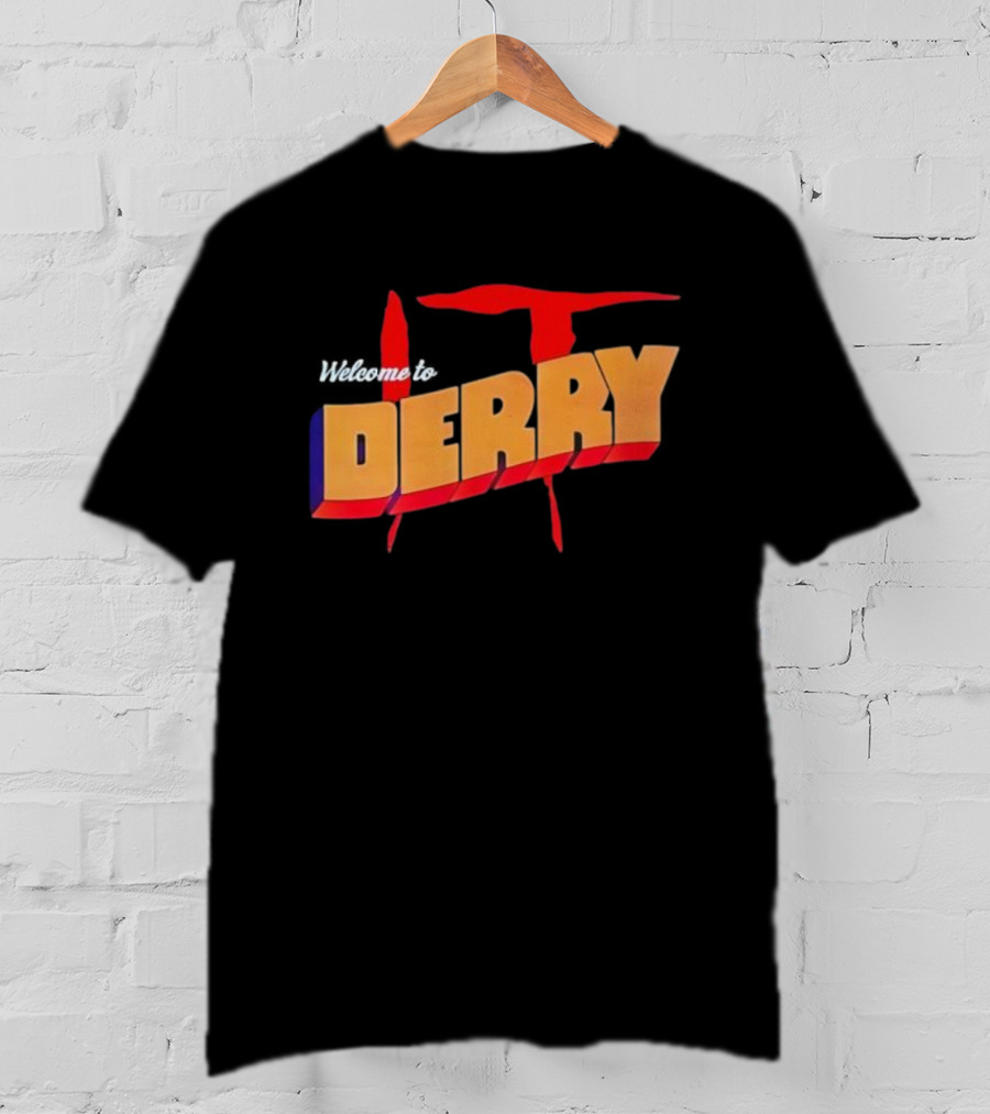 IT Welcome To Derry Horror T-Shirt