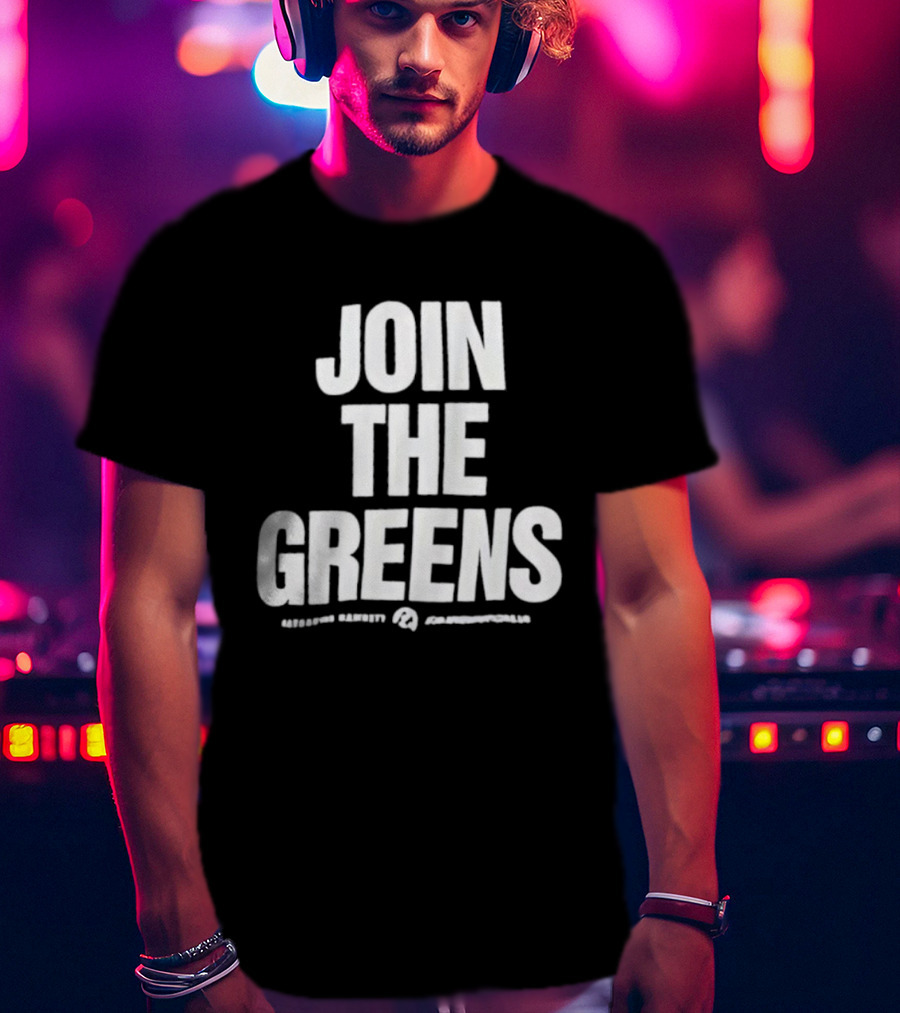 JOIN THE GREENS BASKETBALL COMMUNITY #SUPERHOOPS9 T-Shirt