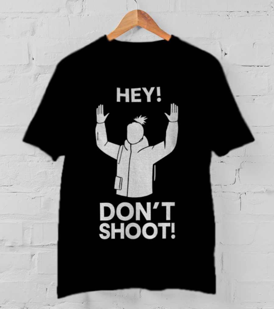 ARC Raiders Hey Don't Shoot Hands Up Gesture T-Shirt