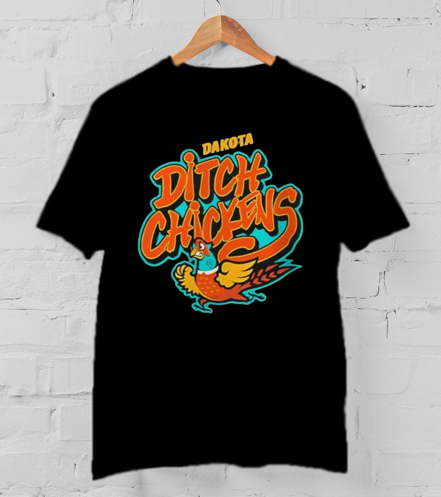 Dakota Ditch Chickens Pheasant Graphic T-Shirt