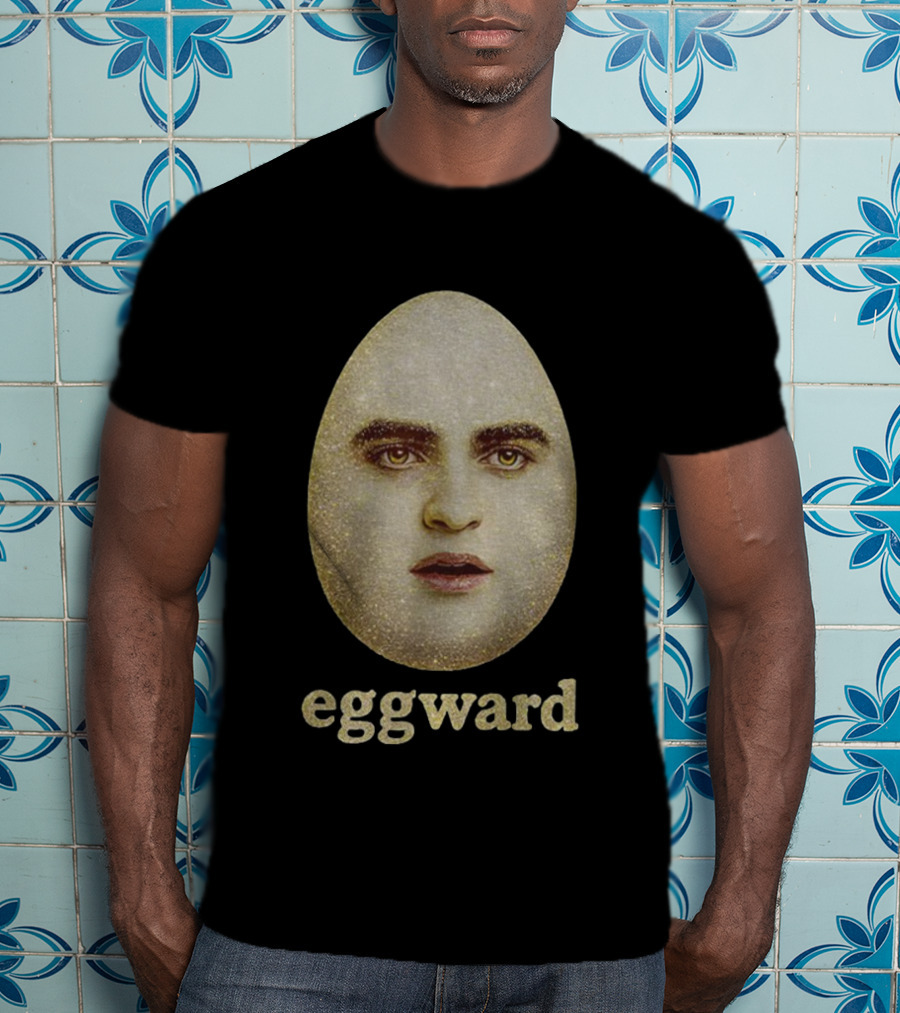 Edward Cullen Eggward Funny Meme Twilight Face Humor T-Shirt