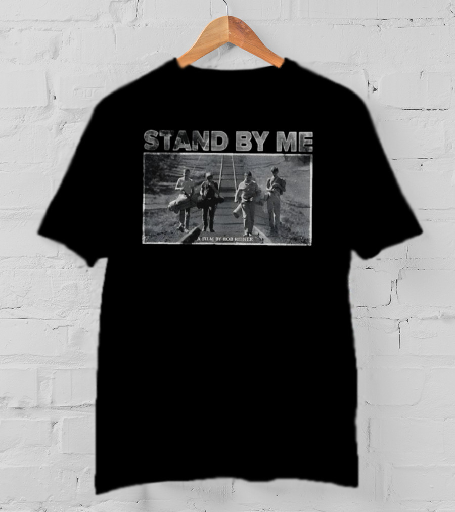 Stand By Me A Film By Rob Reiner Vintage Railroad Scene T-Shirt