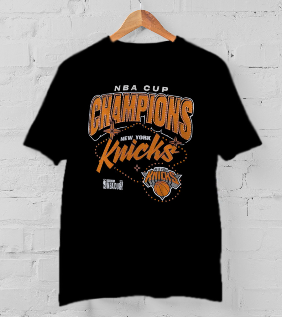 NBA Cup Champions New York Knicks 2025 Legacy T-Shirt