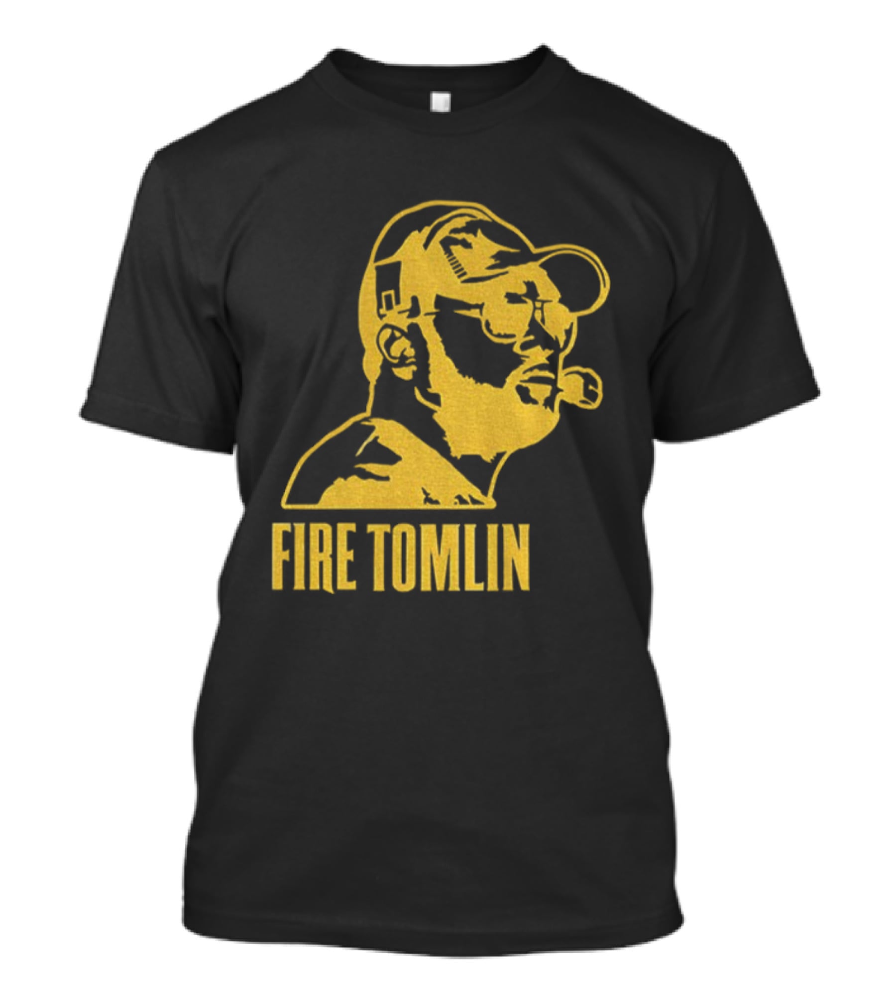 Mike Tomlin Fire Steelers Sketch Football NFL Coach T-Shirt