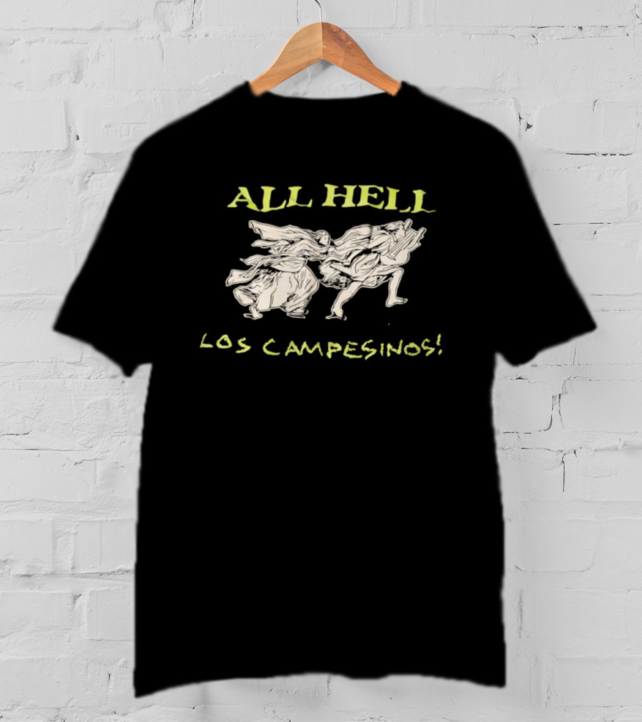 All Hell Los Campesinos Angels Running T-Shirt
