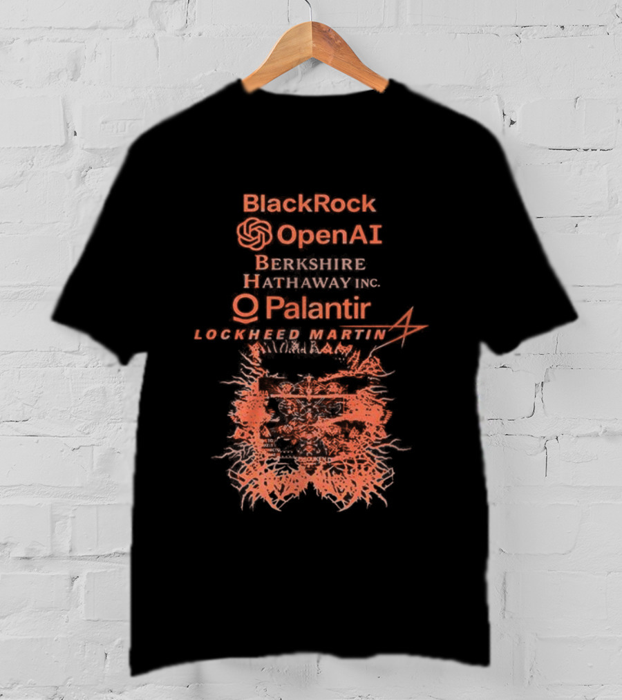 BlackRock OpenAI Berkshire Hathaway Palantir Lockheed Martin T-Shirt