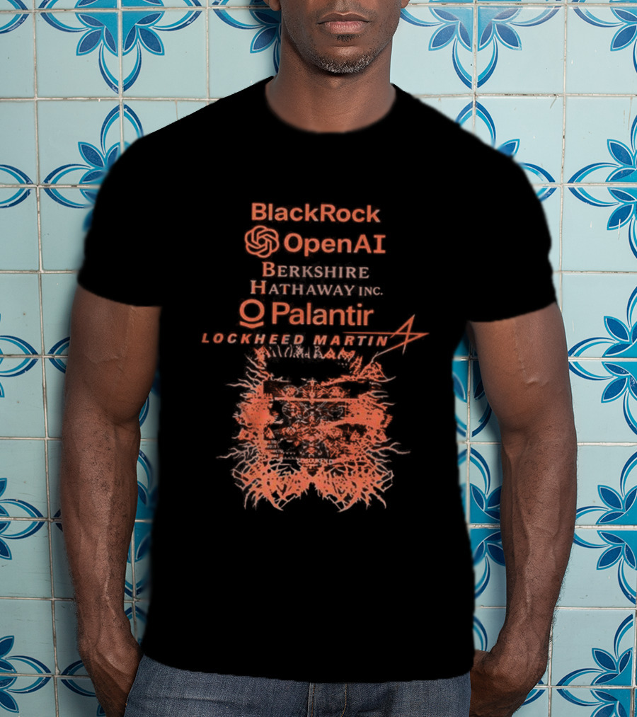 BlackRock OpenAI Berkshire Hathaway Palantir Lockheed Martin T-Shirt