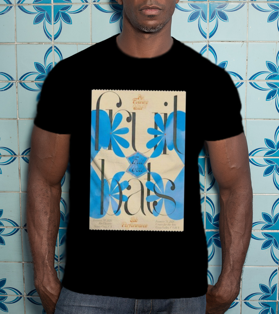 A Special Evening With Fruit Bats Solo Performance January 2026 California Tour T-Shirt