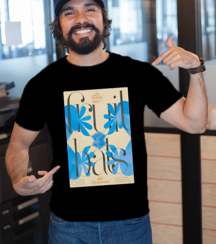 A Special Evening With Fruit Bats Solo Performance January 2026 California Tour T-Shirt