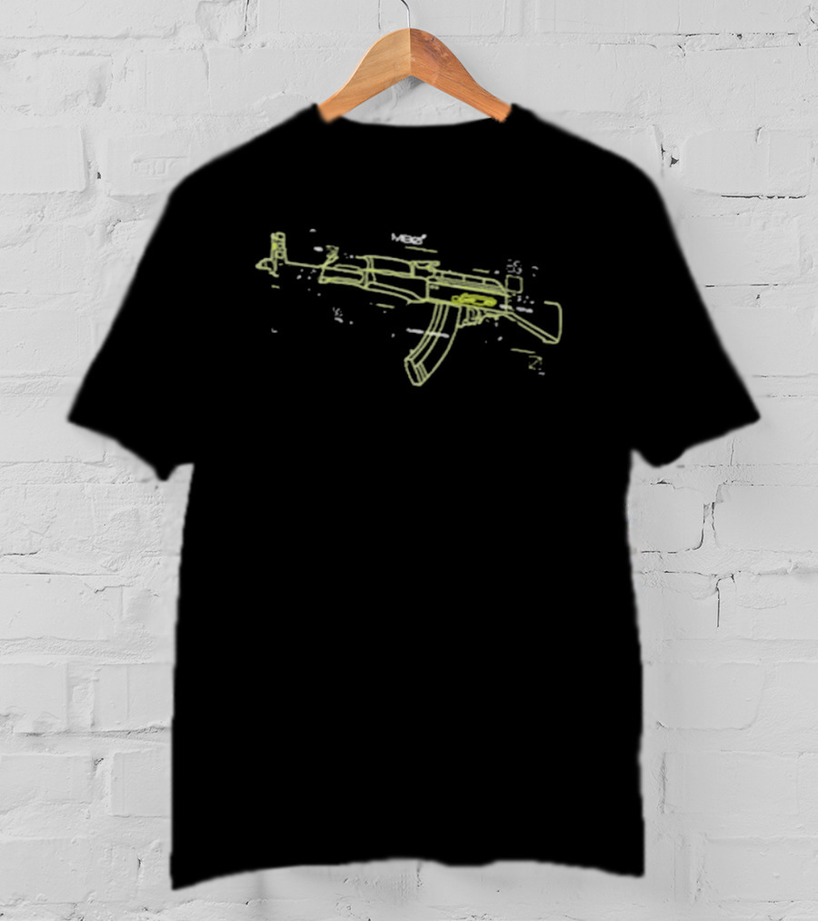 M80 AK-47 Schematic Diagram T-Shirt
