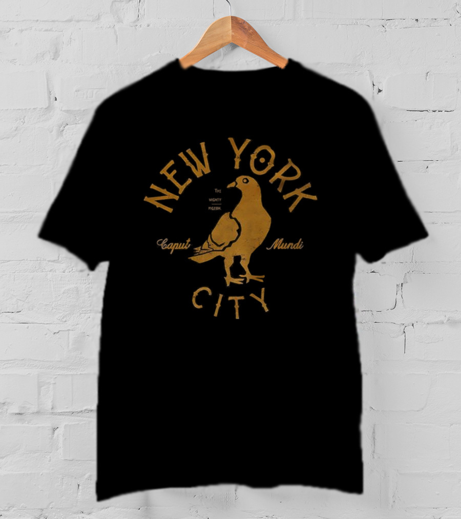 New York City Pigeon Quiet Mind T-Shirt