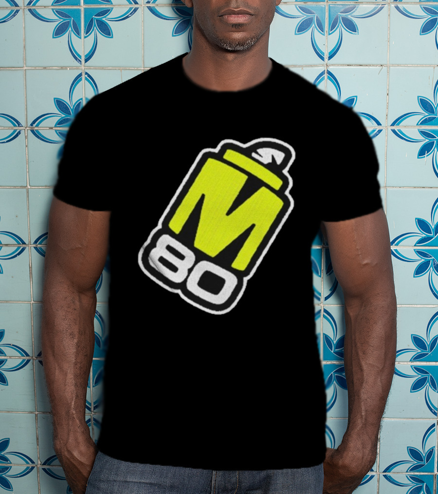 M80 Pro Player Gaming Esports Logo Spray Can T-Shirt