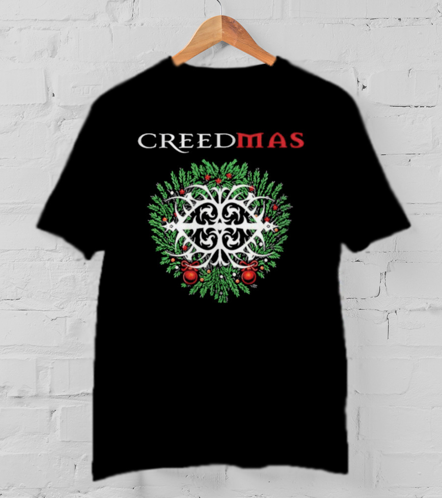Creedmas 2025 Christmas Holiday Wreath Final Shows December T-Shirt