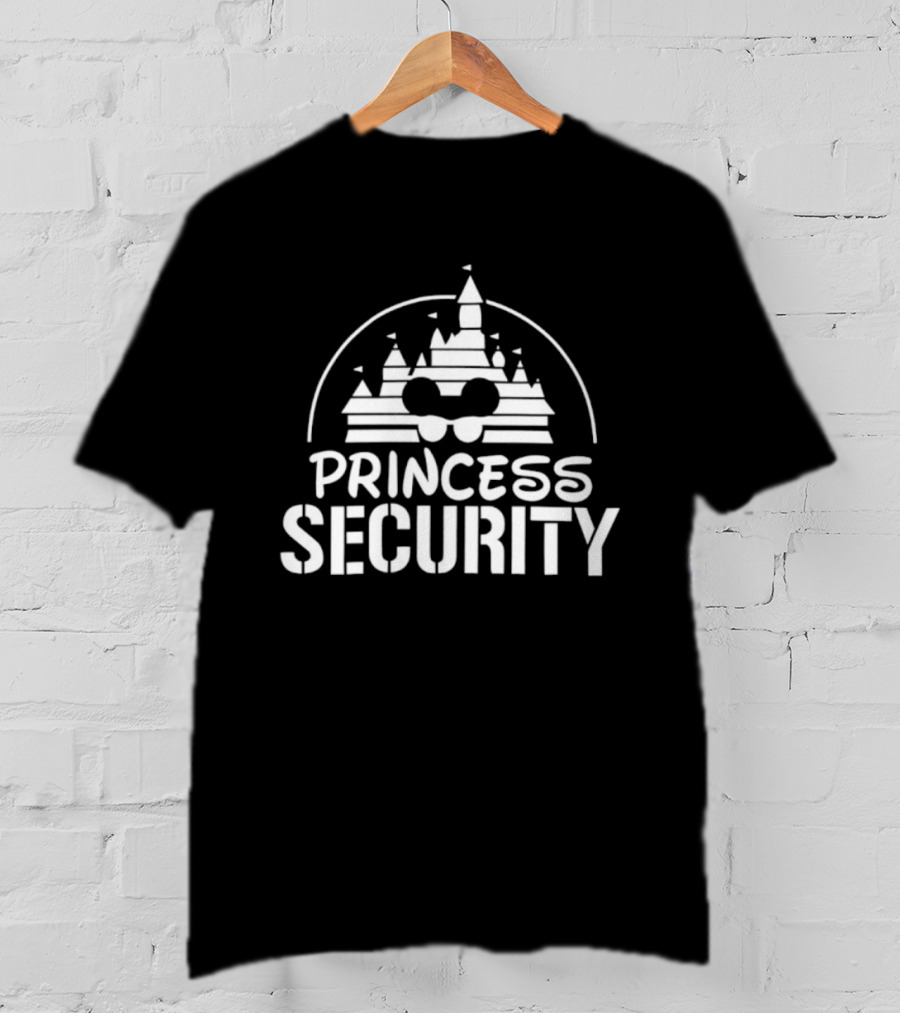Princess Security Castle Mickey Mouse Shadow T-Shirt