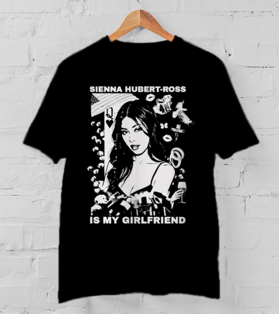 Sienna Hubert Ross Is My Girlfriend Retro Aesthetic Design T-Shirt