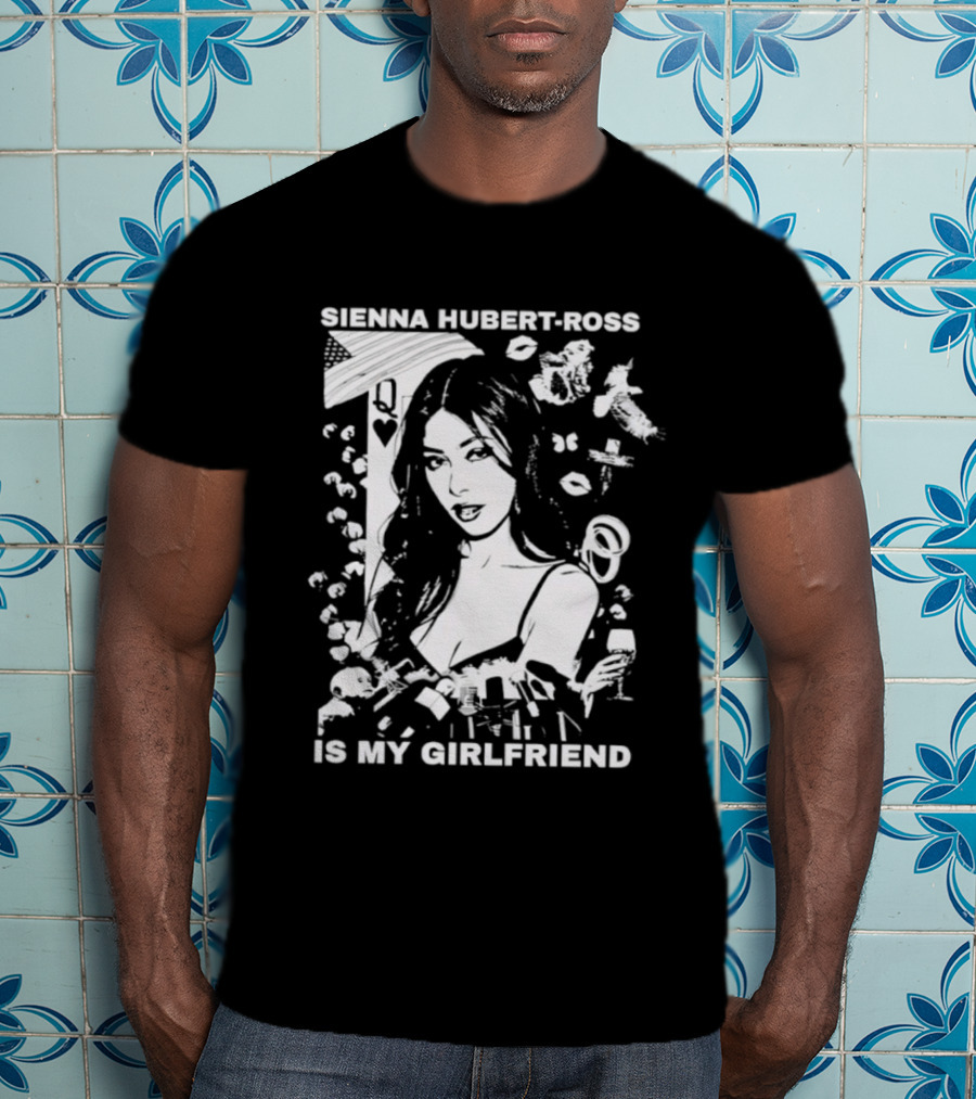 Sienna Hubert Ross Is My Girlfriend Retro Aesthetic Design T-Shirt