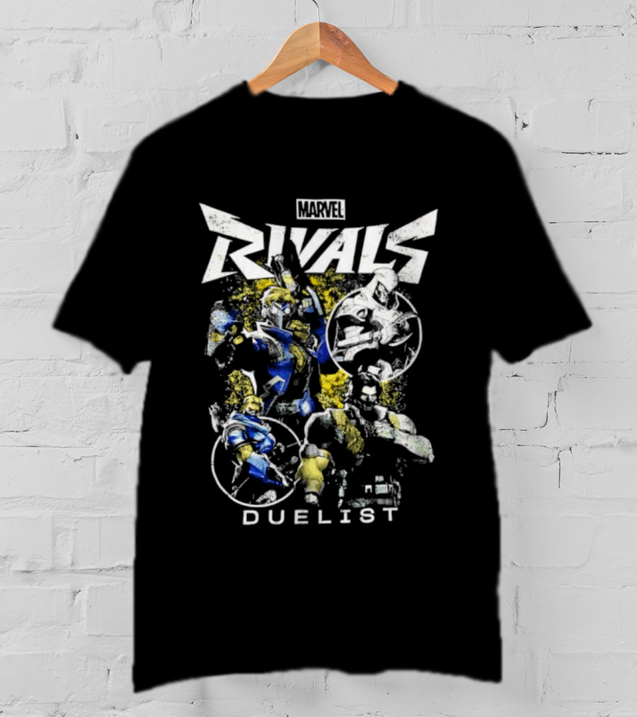 Marvel Rivals Avengers Endgame Duelist Team Heroes Battle T-Shirt