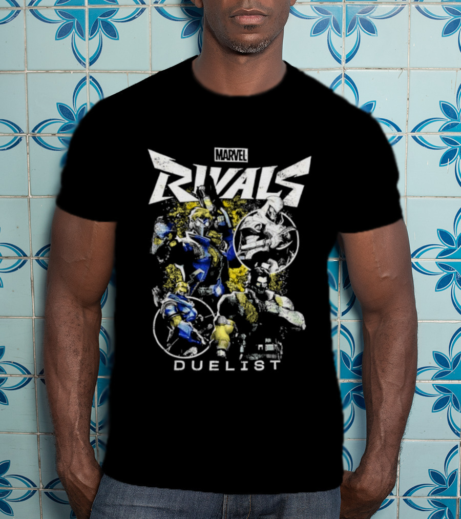 Marvel Rivals Avengers Endgame Duelist Team Heroes Battle T-Shirt