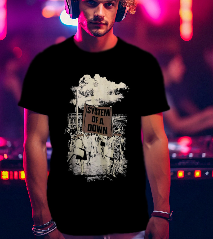 System Of A Down Vintage Tour Style T-Shirt