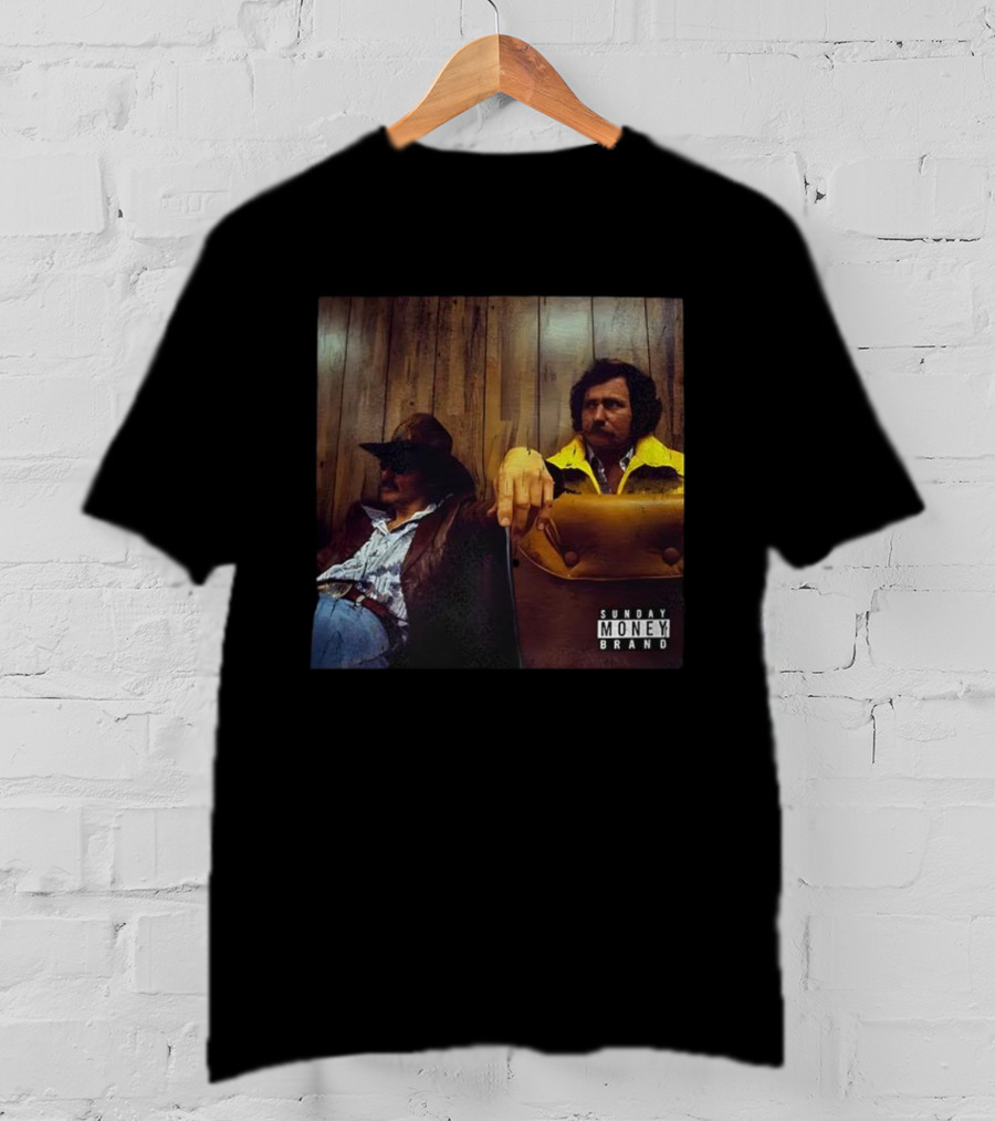 Sunday Money Brand Dale Earnhardt And Dale Earnhardt Jr. NASCAR Drivers Retro T-Shirt