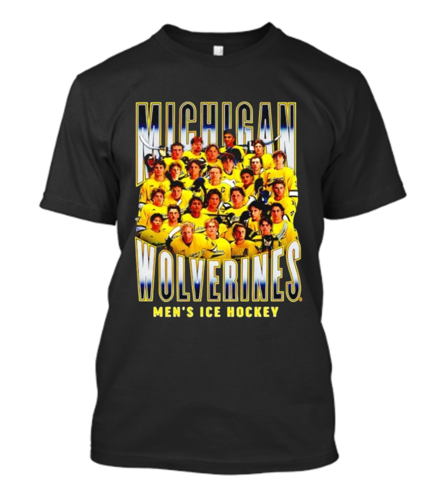 Michigan Wolverines Men's Ice Hockey Team 2025-2026 T-Shirt