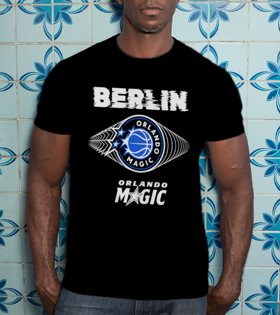 Orlando Magic Berlin 2026 Basketball Team Logo NBA Style T-Shirt