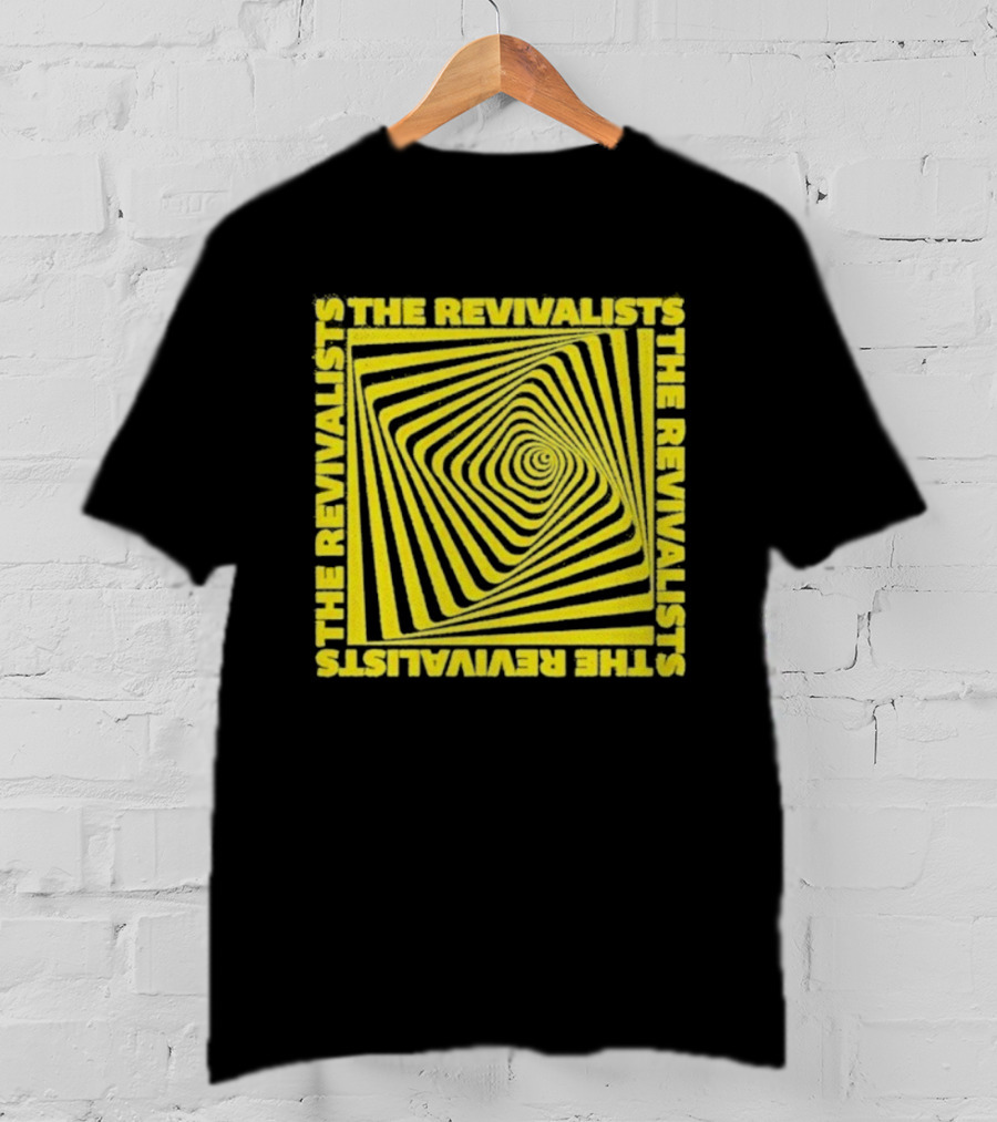 The Revivalists Hypnotic Spiral Fade Away T-Shirt