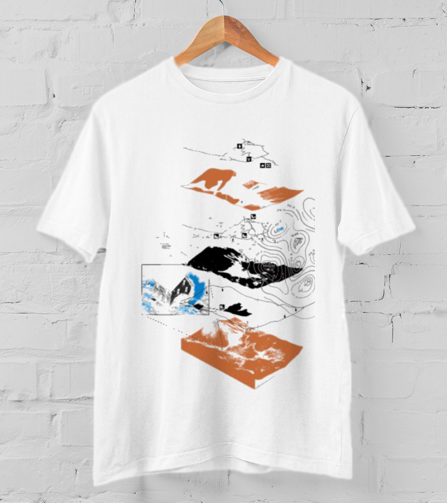 Free Finga Žemėlapis Naktinis Tikrai Užteks Ribotas Spalvos T-Shirt