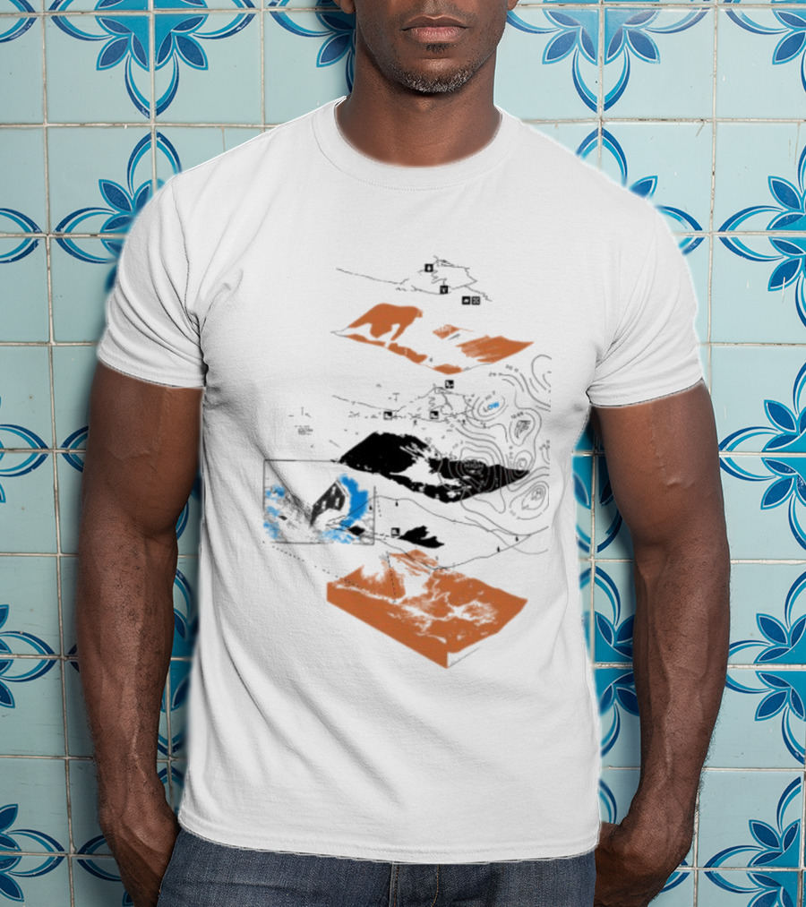 Free Finga Žemėlapis Naktinis Tikrai Užteks Ribotas Spalvos T-Shirt