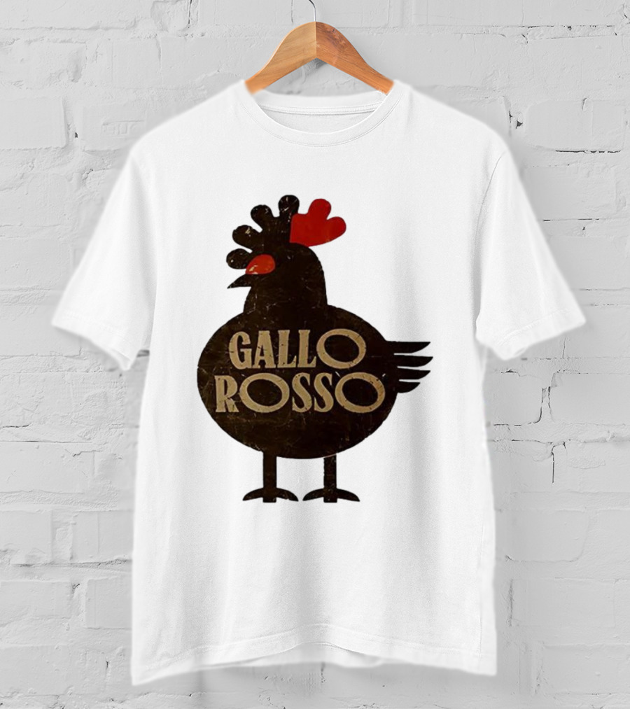 Gallo Rosso Heart Chicken T-Shirt