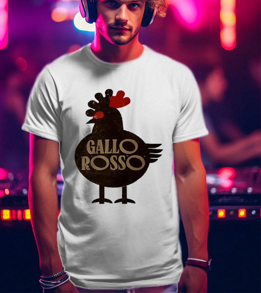 Gallo Rosso Heart Chicken T-Shirt