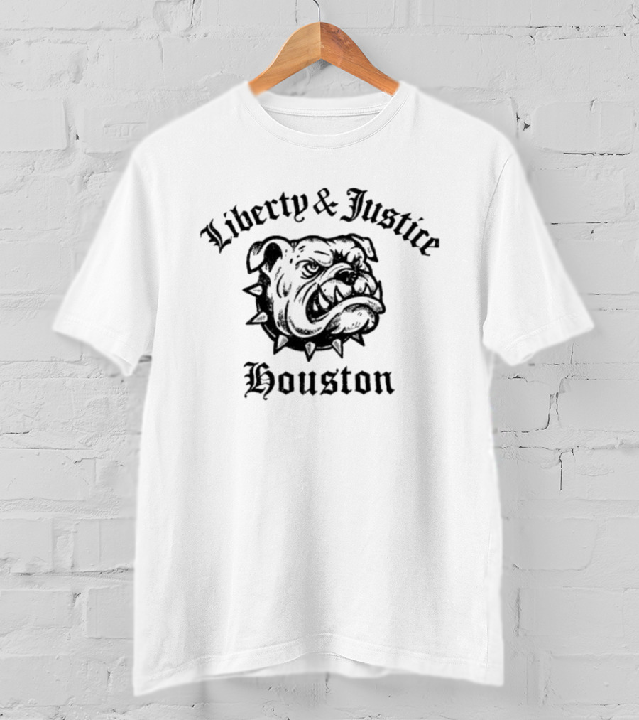 Liberty & Justice Houston Bulldog T-Shirt