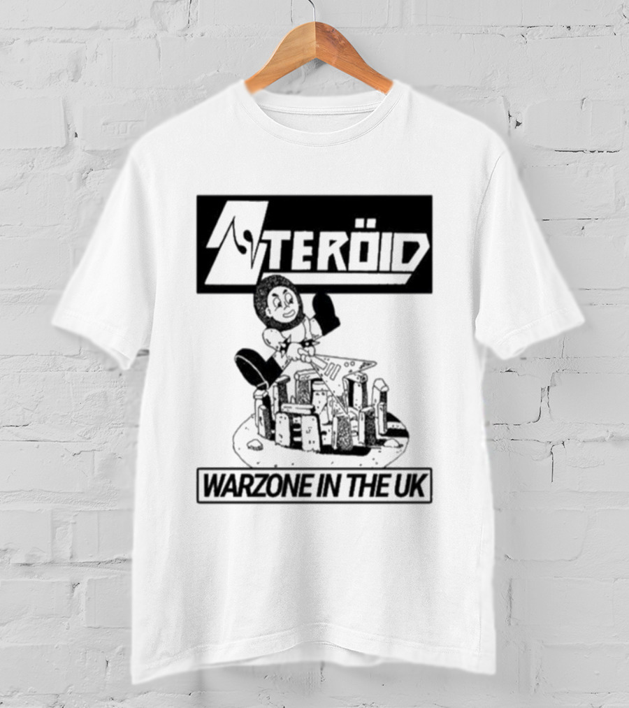 Steroid Warzone UK Bodybuilder Lifting Weights Contest T-Shirt