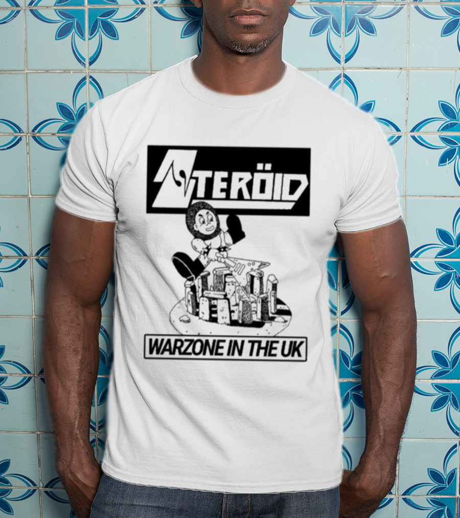 Steroid Warzone UK Bodybuilder Lifting Weights Contest T-Shirt