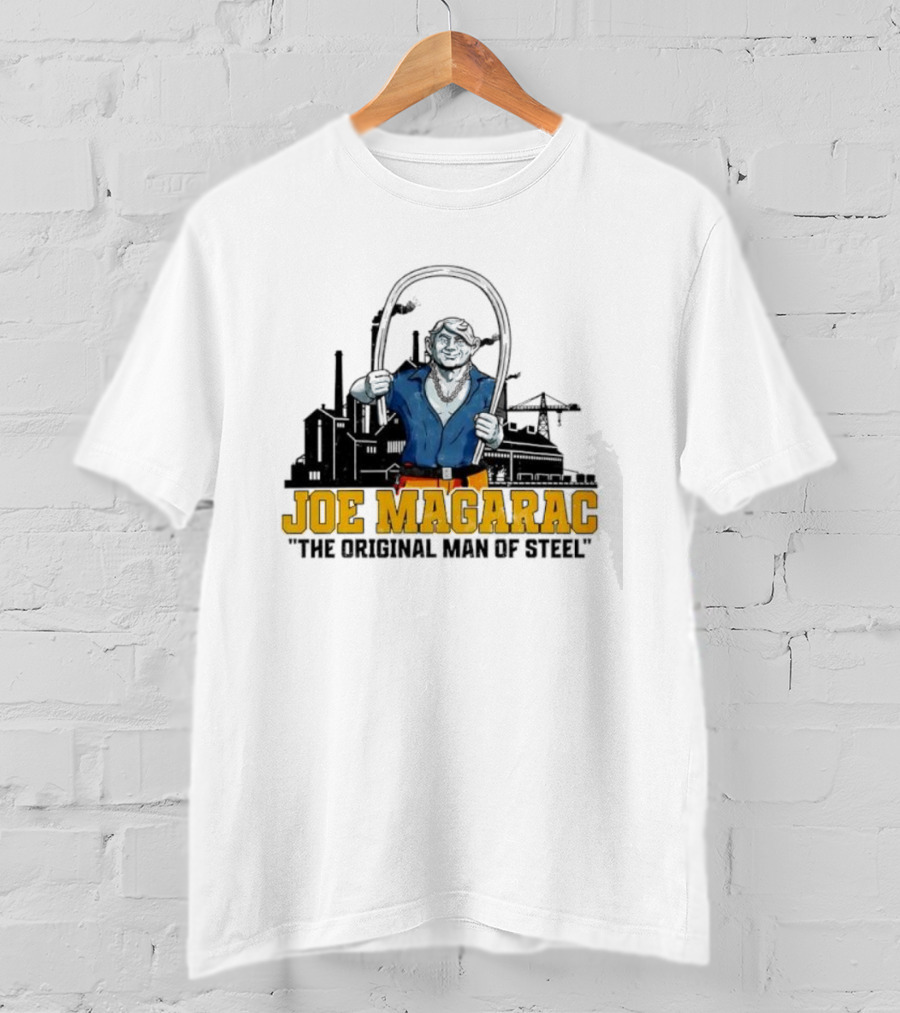Joe Magarac The Original Man Of Steel Iconic American Folk Legend T-Shirt