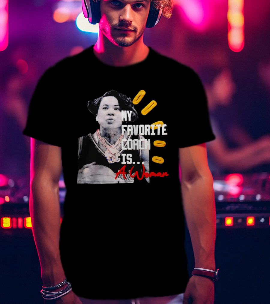 My Favorite Coach Is A Woman Carolina Gamecock Dawn Staley T-Shirt