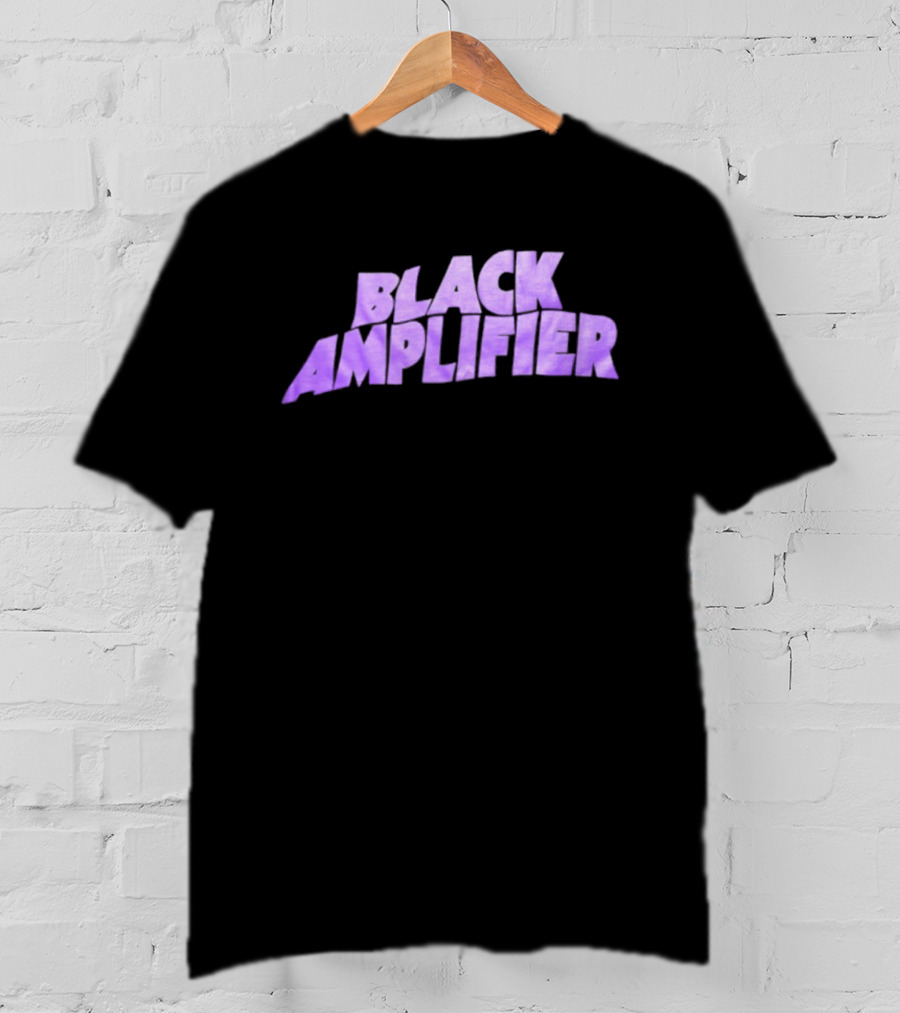 Black Amplifier Purple T-Shirt