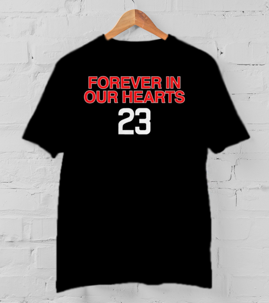 Forever In Our Hearts 23 Chicago Cubs T-Shirt
