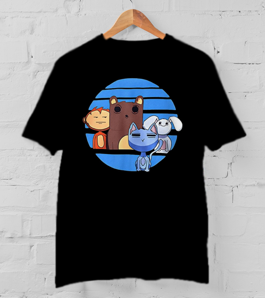 Final Destination Bloodlines Cartoon Animals Bobby Campbell Owen Joyner T-Shirt