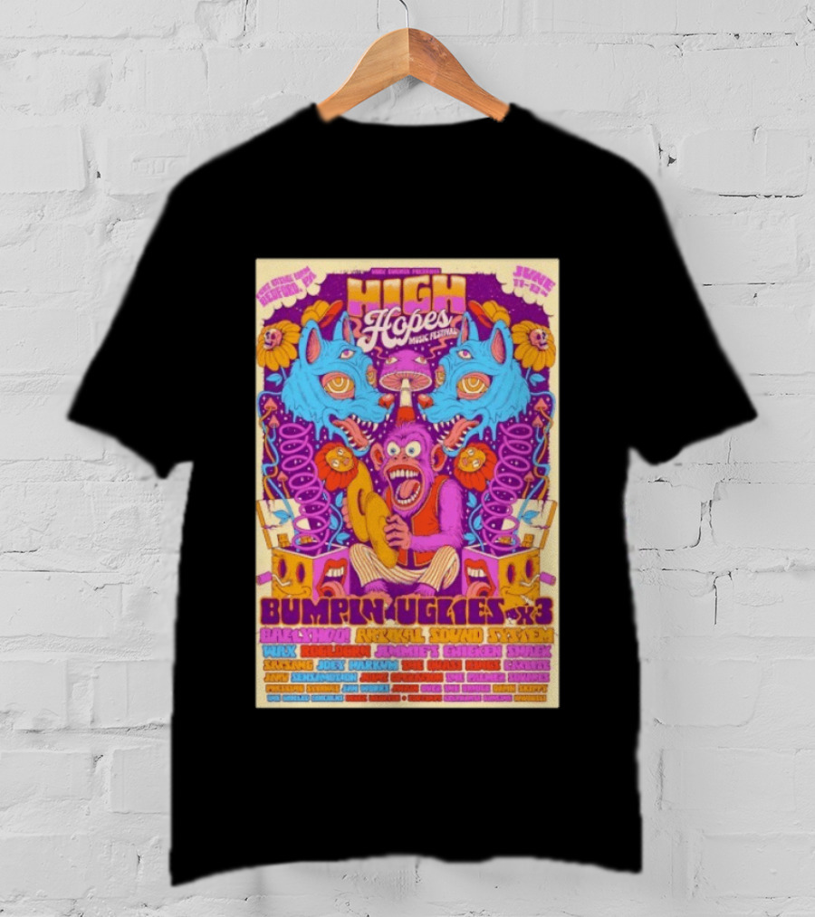 High Hopes Music Festival Bedford PA June 11 13 2026 T-Shirt