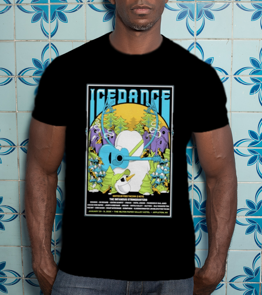 Ice Dance Music Fest Jan 29 31 2026 The Hilton Paper Valley Hotel Appleton Wi T-Shirt